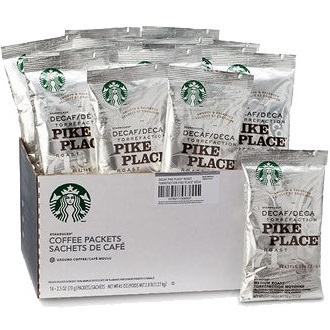 Starbucks Pack Decaf Pike Place 18/2.5oz Frac Packs thumbnail
