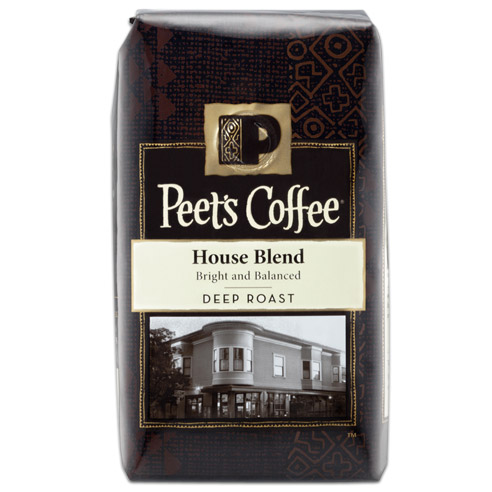 Peet's Coffee House Blend Bean 1lb thumbnail