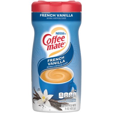 Coffeemate Cream Can French Vanilla 15 oz thumbnail