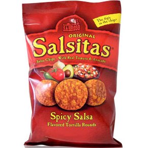 Salsitas Spicy Salsa Tortilla Rounds 1.5oz thumbnail