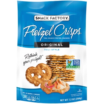 Snack Factory Pretzel Crisps Original thumbnail