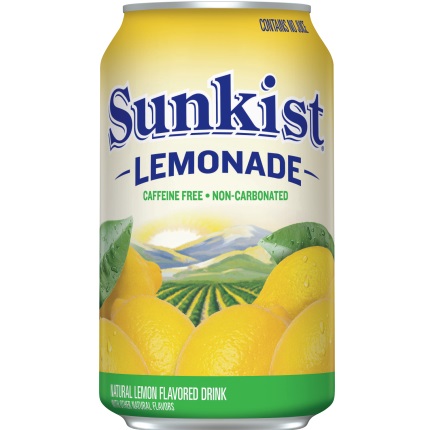 Sunkist Lemonade 12 oz thumbnail
