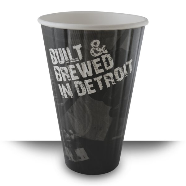 Built & Brewed Double Wide Lid 16oz Hot Cup thumbnail