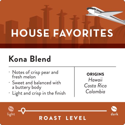 KC Roasterie KONA Blend 2lb Ground thumbnail