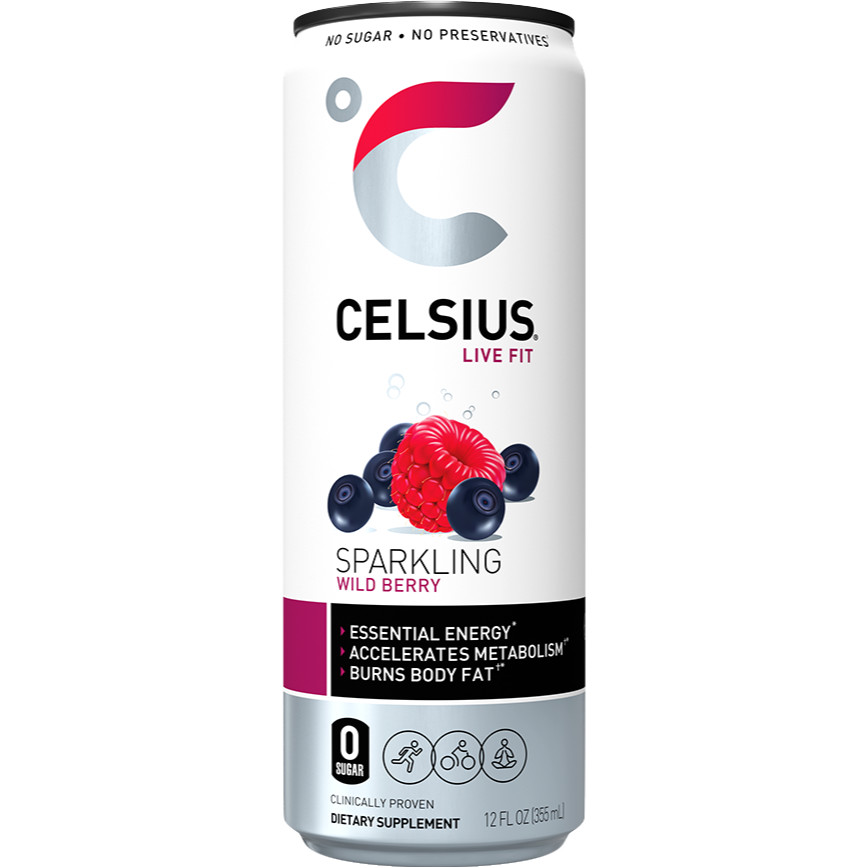 Celsius Sparkling Wild Berry 12oz thumbnail
