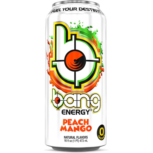 VPX Bang Peach Mango 16oz thumbnail