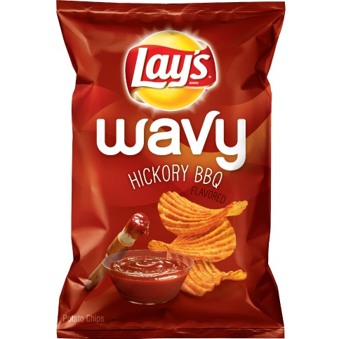 LSS Lays Wavy Hickory BBQ Chips thumbnail