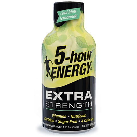5 Hour Energy Extra Strength Cool Mint Lemonade 1.93oz thumbnail