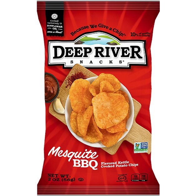 Deep River Mesquite BBQ Kettle Chip 2oz thumbnail
