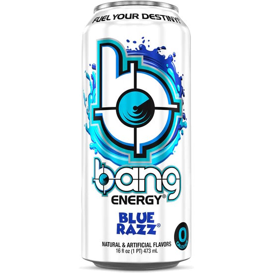 VPX Bang Blue Razz 16oz thumbnail