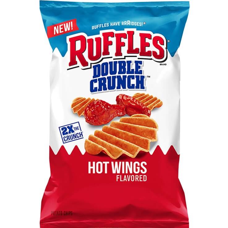 LSS Ruffles Double Crunch Hot Wing thumbnail