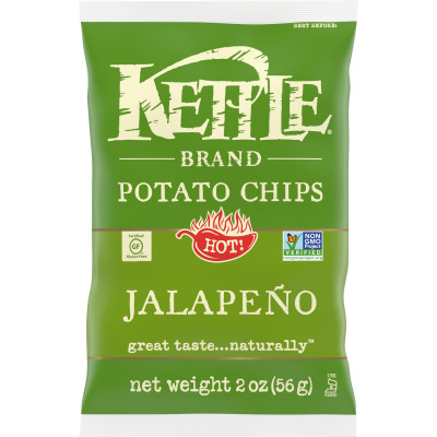 Kettle Brand Jalapeno Chips 2oz thumbnail