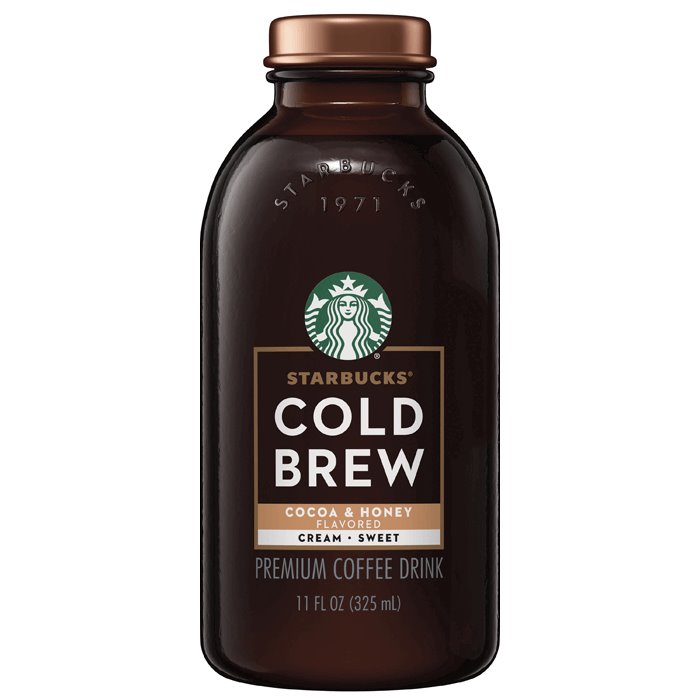 Starbucks Cold Brew Cocoa Honey 11oz thumbnail