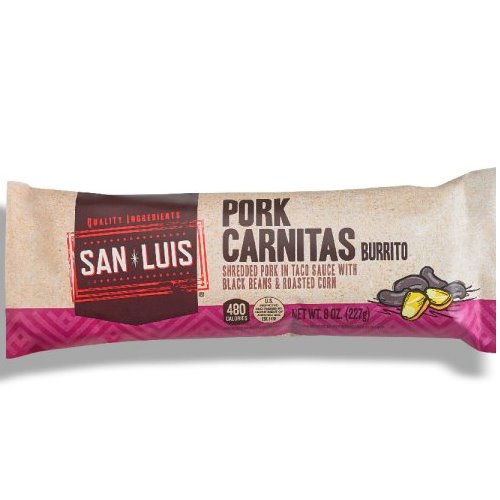San Luis Pork Carnitas Burrito 8oz thumbnail
