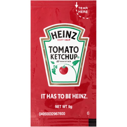 Heinz Ketchup Packets 1000ct/7g thumbnail