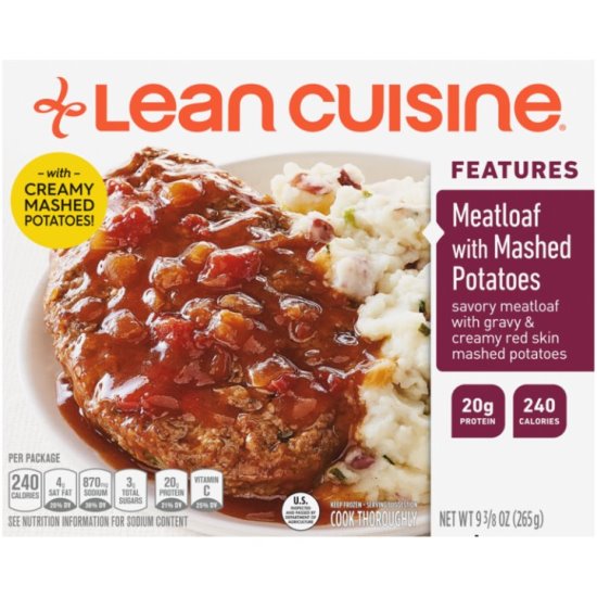 Lean Cuisine Meatloaf w/ Mashed Potatoes thumbnail