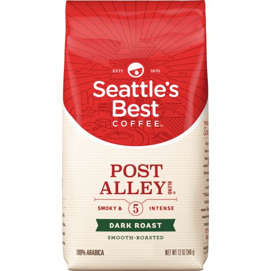 Seattle's Best Post Alley Whole Bean 12oz thumbnail