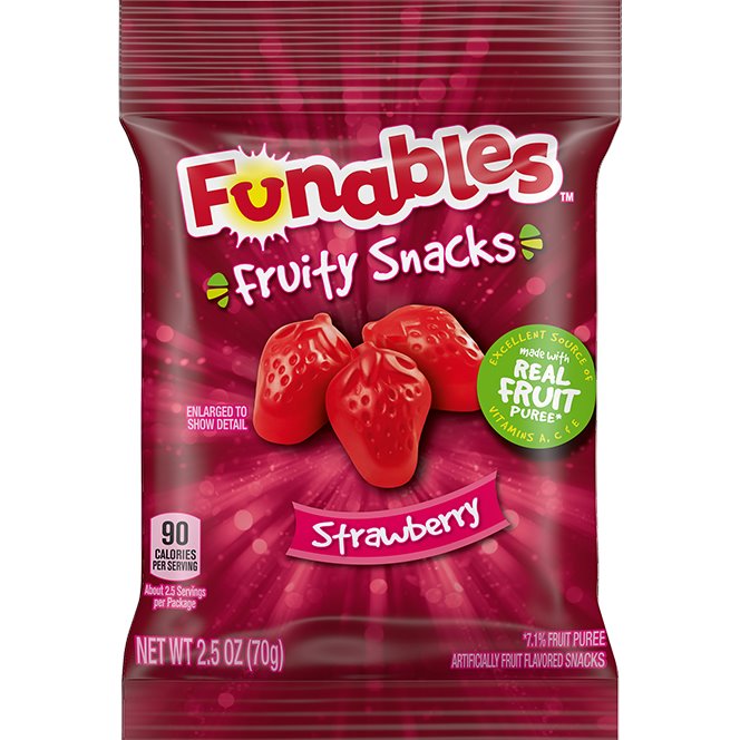 Funables Strawberry Chews 2.5oz thumbnail